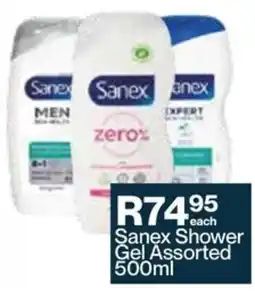 Alpha Pharm Sanex Shower Gel Assorted offer