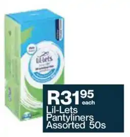 Alpha Pharm Lil-Lets Pantyliners Assorted offer