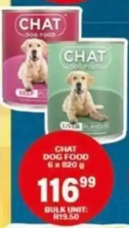 Giant Hyper Chat dog food offer