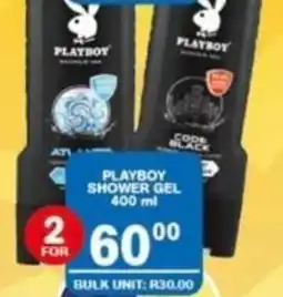 Giant Hyper Playboy Shower Gel offer