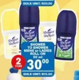 Giant Hyper Shower to Shower Roll-On offer