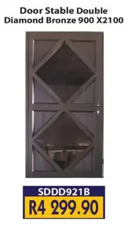 Laduma Hardware catalogue Door Stable Double Diamond Bronze offer