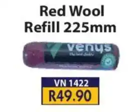 Laduma Hardware catalogue Red Wool Refill 225mm Venus offer