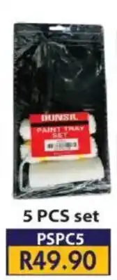 Laduma Hardware catalogue Hunsil Paint Tray Set offer