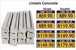 Laduma Hardware catalogue Lintels Concrete offer