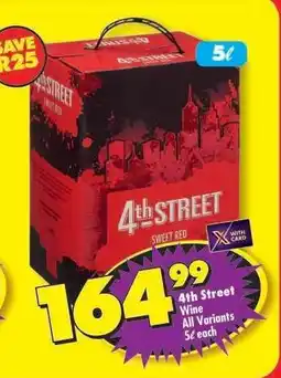 Shoprite 4th Street Wine offer