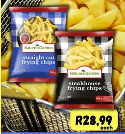 Die Visfabriek Natures Garden straight cut frying chips offer