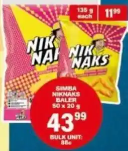 Giant Hyper Simba NikNaks Baler offer