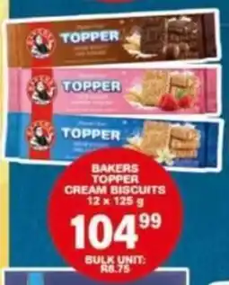 Giant Hyper Bakers Topper Cream Biscuits offer