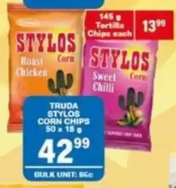 Giant Hyper TRUDA STYLOS CORN CHIPS offer