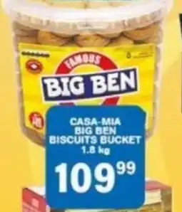 Giant Hyper Casa-mia big ben biscuits bucket offer
