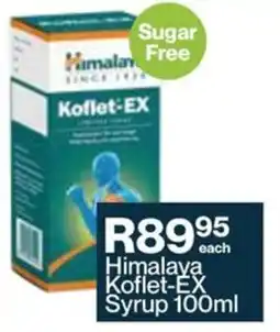 Alpha Pharm Himalaya Koflet-EX Syrup offer