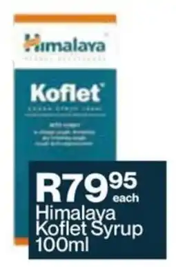 Alpha Pharm Himalaya Koflet Syrup offer