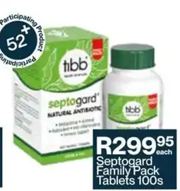 Alpha Pharm Septogard Family Pack Tablets offer