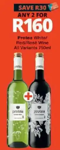 Checkers Liquor Shop Protea White/Red/Rosé Wine offer