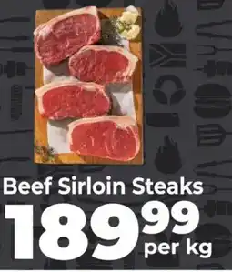 Food Lover's Market Beef Sirloin Steaks offer