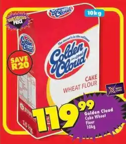 Shoprite Golden Cloud Cake Wheat Flour 10kg offer