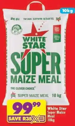 Shoprite White Star Super Maize Meal-10Kg offer