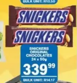 Giant Hyper Snickers Original Chocolates offer