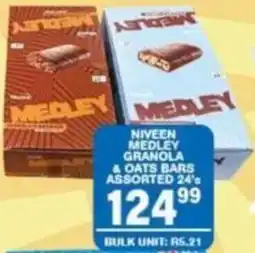 Giant Hyper Niveen Medley Granola & Oats Bars Assorted offer