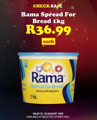 Check Save Rama Spread for Bread offer