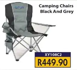 Laduma Hardware catalogue Camping Chairs Black And Grey offer