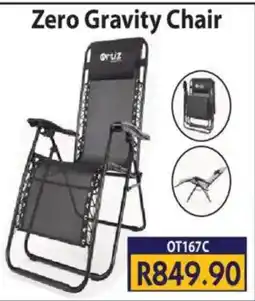 Laduma Hardware catalogue Zero Gravity Chair ORIZ offer