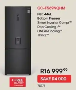 Hirsch's LG Bottom Freezer offer