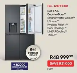 Hirsch's LG Door-in-Door Refrigerator offer