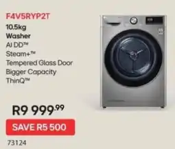 Hirsch's LG Washer offer