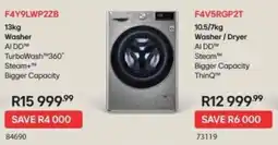 Hirsch's LG Washer offer