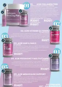 Alpha Pharm AOB Collagen Trio offer