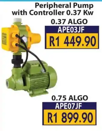 Peripheral Pump with Controller 0.37 Kw 0.37 ALGO