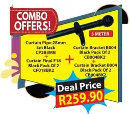 Laduma Hardware catalogue Curtain Pipe 28mm Curtain Final F18 Curtain Bracket B004 Curtain Bracket B004 offer