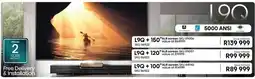 Hirsch's L9Q + 120" ALR screen offer
