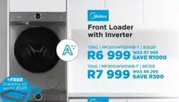 Hirsch's Midea Front Loader with Inverter offer