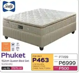 Sleepmasters Sealy Phuket 152cm Queen Bed Set offer