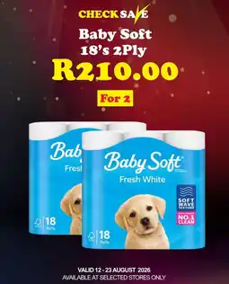 Check Save Baby Soft Fresh White offer