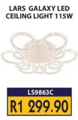 Laduma Hardware catalogue LARS GALAXY LED CEILING LIGHT offer