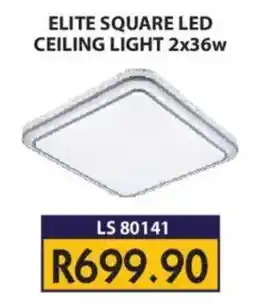 Laduma Hardware catalogue ELITE SQUARE LED CEILING LIGHT offer
