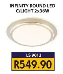 Laduma Hardware catalogue INFINITY ROUND LED C/LIGHT 2x36W offer