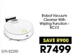 Hirsch's Robot Vacuum Cleaner With Wiping Function - RCV3 offer