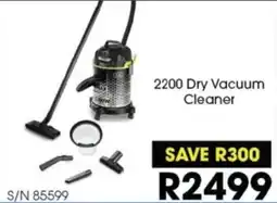 Hirsch's 2200 Dry Vacuum Cleaner offer