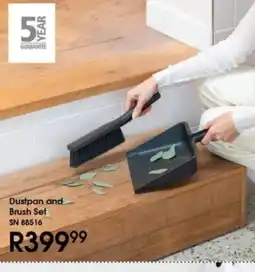 Hirsch's Dustpan and Brush Set offer