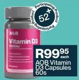 Alpha Pharm AOB Vitamin D3 Capsules offer