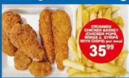 Giant Hyper CRUMBED CHICKEN BASKET offer