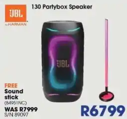 Hirsch's JBL 130 Partybox Speaker offer