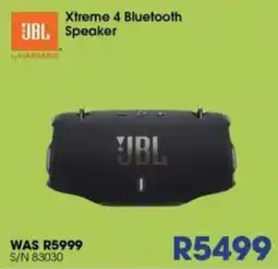 Hirsch's JBL Xtreme 4 Bluetooth Speaker offer