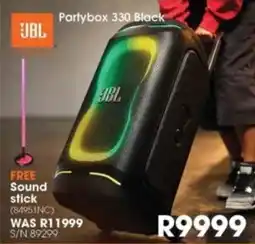 Hirsch's JBL Partybox 330 Black offer