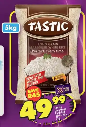 Tastic Long Grain Parboiled White Rice